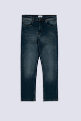 Stone-Rinsed Stretch Denim